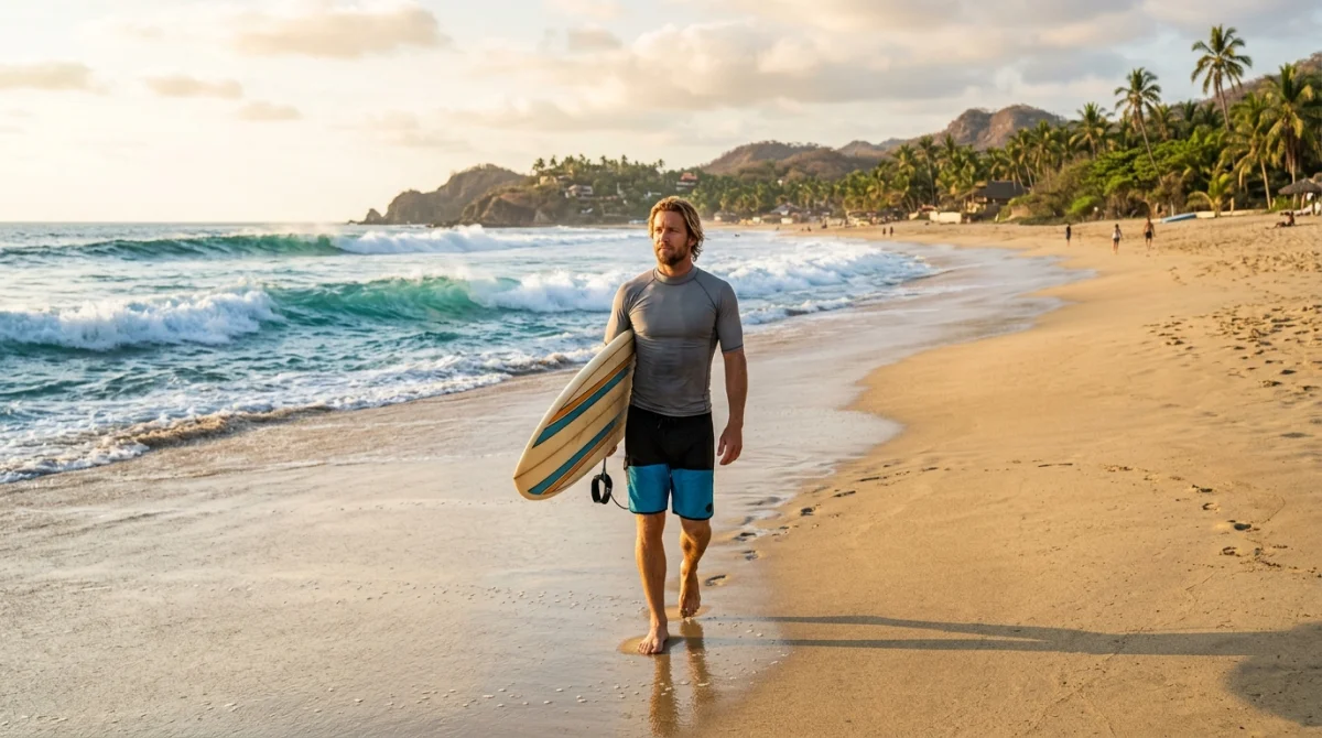 surf au mexique