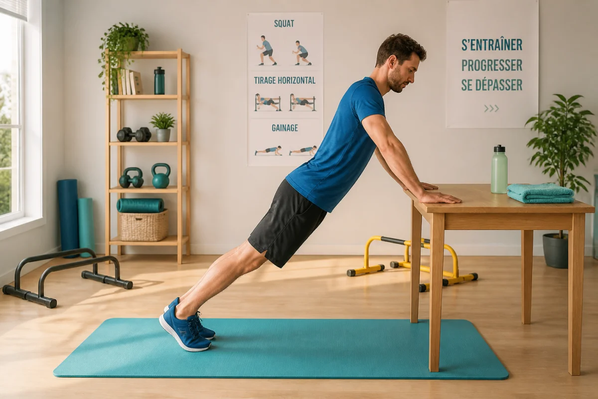 Programme de musculation au poids du corps pour débutant