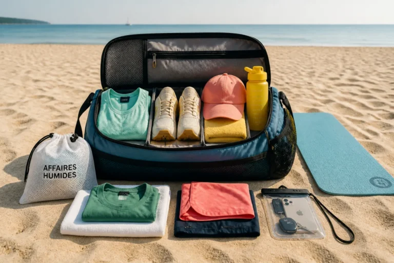 Préparer une sortie sport plage avec méthode